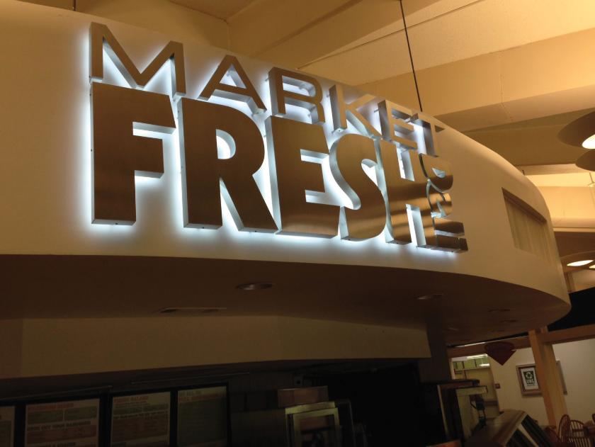 exterior signage